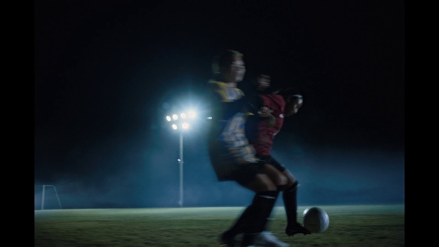 Video Reference: Sports equipment, Flash photography, Ball, Player, Football, Floodlight, Fun, Recreation, Rolling, Ball game