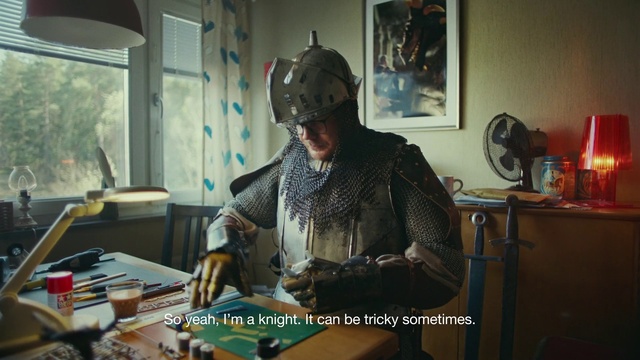 Video Reference: Picture frame, Hat, Personal protective equipment, Armour, Event, Eyewear, Helmet, Room, Music, Table