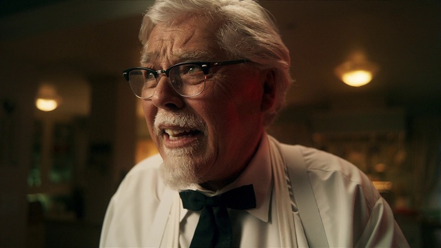 Video Reference: Glasses, Chin, Vision care, Dress shirt, Collar, Bow tie, Eyewear, Beard, Facial hair, Wrinkle