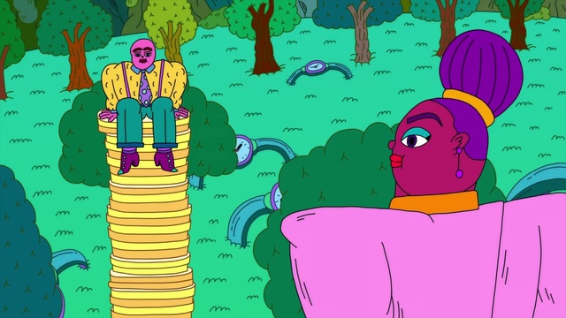 Video Reference: Green, Vertebrate, Organ, Nature, Human, Organism, People in nature, Plant, Art, Cartoon