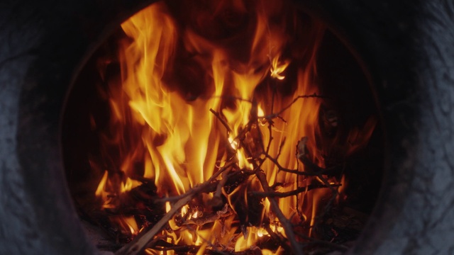 Video Reference: Ash, Bonfire, Wood, Fire, Orange, Flame, Campfire, Heat, Gas, Fireplace