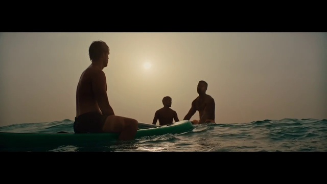 Video Reference: Water, Sky, Flash photography, People in nature, Shorts, Happy, People on beach, Gesture, Body of water, Sunlight