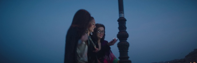 Video Reference: Smile, Sky, Flash photography, Gesture, Travel, Happy, Dusk, Fun, Event, Eyewear