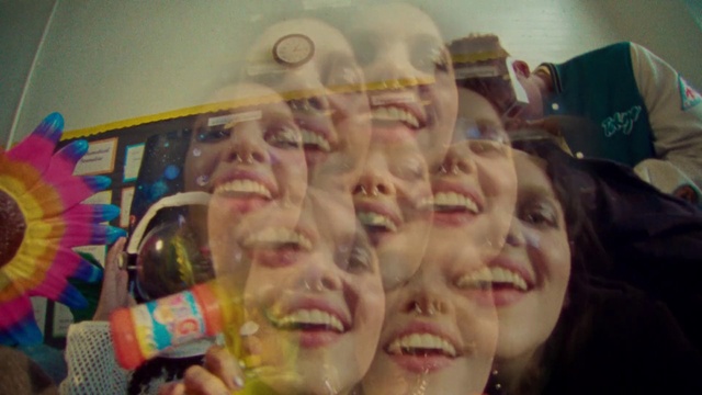 Video Reference: Nose, Smile, Mouth, Facial expression, Organ, Happy, Iris, Fun, Leisure, Drink