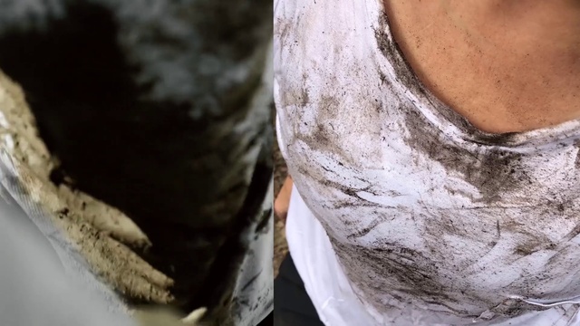 Video Reference: Water, Eyelash, Window, Jaw, Neck, Sleeve, Automotive tire, Wood, Plant, Tree