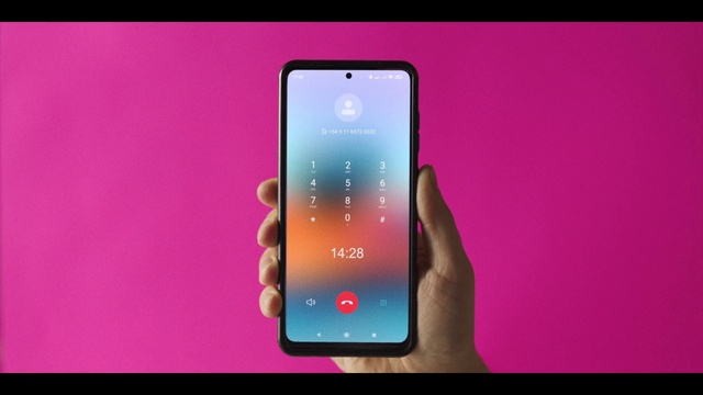 Video Reference: Portable communications device, Purple, Sky, Communication Device, Rectangle, Mobile device, Mobile phone, Gesture, Gadget, Violet
