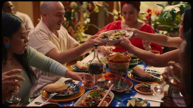 Video Reference: Food, Tableware, Sharing, Cuisine, Table, Dish, Plate, Community, Event, Recreation