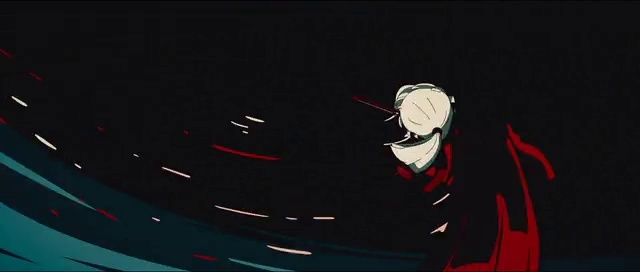 Video Reference: Sleeve, Art, Font, Window, Entertainment, Darkness, Fictional character, T-shirt, Carmine, Graphics