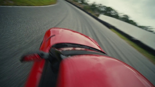 Video Reference: Hood, Vehicle, Automotive lighting, Motor vehicle, Automotive design, Automotive tire, Asphalt, Automotive exterior, Road surface, Automotive mirror