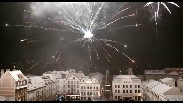 Video Reference: Sky, Atmosphere, Fireworks, Photograph, Window, World, Nature, Black, Lighting, Building