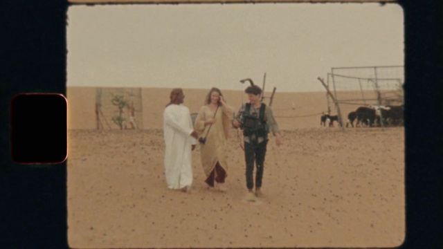 Video Reference: Gesture, Working animal, Art, Adaptation, Landscape, Picture frame, Tints and shades, Rectangle, Suit, Visual arts