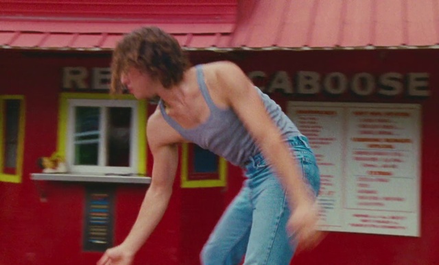 Video Reference: Jeans, Window, Orange, Thigh, Elbow, Sportswear, Chest, Knee, Leisure, Waist