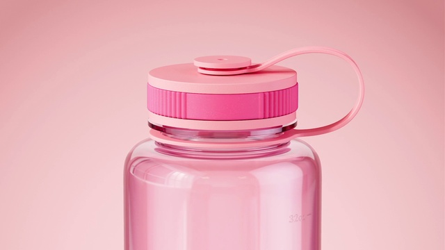 Video Reference: Drinkware, Liquid, Fluid, Cosmetics, Material property, Lid, Magenta, Food storage containers, Chemical compound, Sugar substitute