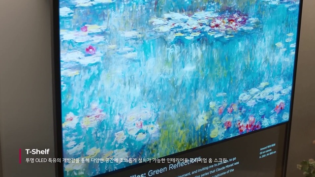 Video Reference: Art paint, Nature, Paint, Natural landscape, Art, Television set, Painting, Flat panel display, Display device, Electric blue