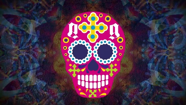 Video Reference: Bone, Organism, Skull, Painting, Art, Headgear, Font, Symmetry, Circle, Pattern