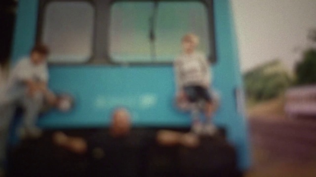 Video Reference: Azure, Mode of transport, Fun, Font, Event, Electric blue, Room, Public transport, Travel, Display device