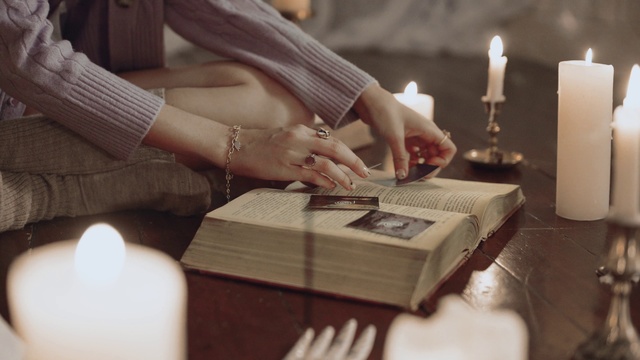Video Reference: Hand, Candle, Human, Lighting, Gesture, Table, Finger, Wax, Nail, Candle holder