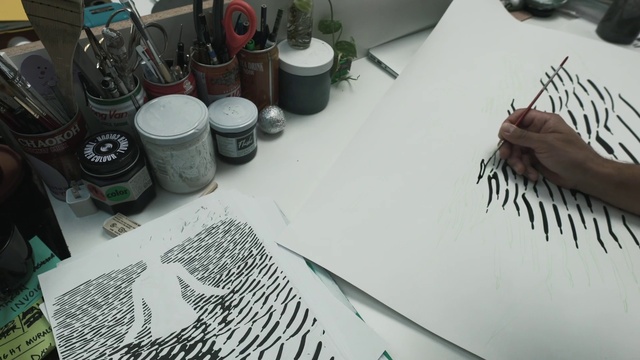 Video Reference: Plant, Houseplant, Flowerpot, Font, Material property, Art, Automotive design, Event, Visual arts, Room