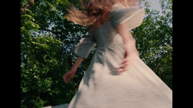 Video Reference: Shoulder, People in nature, Dress, Tree, Flash photography, Bride, Happy, Gesture, Sunlight, Wedding dress