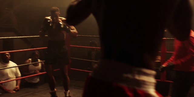 Video Reference: Shorts, Boxing, Professional boxer, Boxing ring, Entertainment, Combat sport, Sports equipment, Boxing glove, Boxing equipment, Striking combat sports