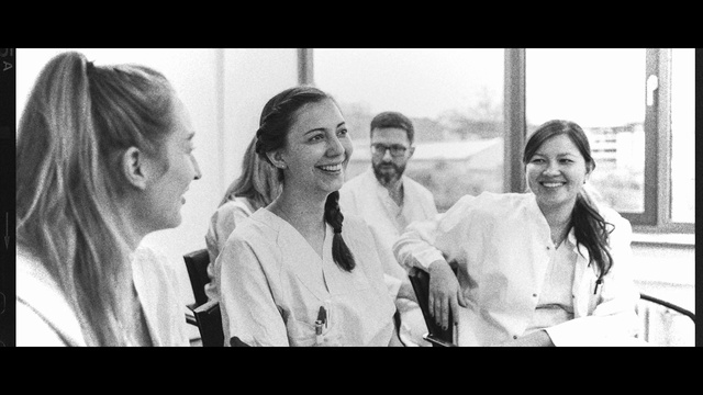 Video Reference: Smile, Black, Flash photography, Happy, Black-and-white, Gesture, Style, Microphone, Eyelash, White-collar worker