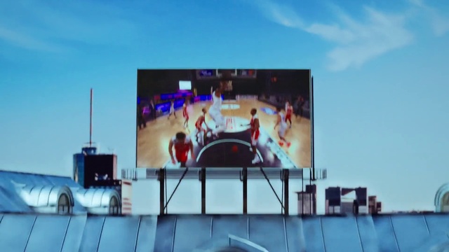 Video Reference: Sky, Chair, Flat panel display, Window, Display device, Leisure, Electronic device, Multimedia, Stage equipment, Electronic signage