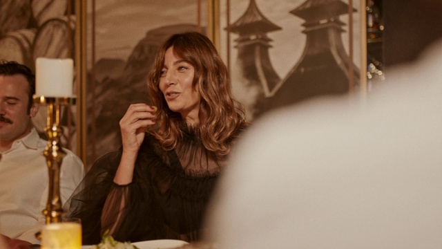 Video Reference: Tableware, Lighting, Flash photography, Gesture, Happy, Lamp, Fun, Plate, Candle holder, Long hair