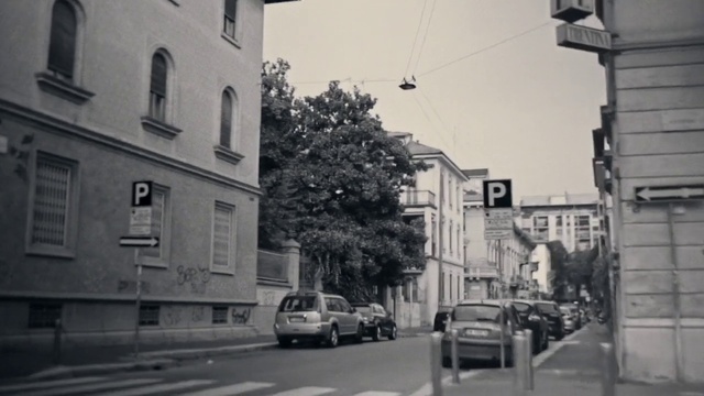 Video Reference: Car, Building, Window, Vehicle, Sky, Plant, Black, Infrastructure, Motor vehicle, Automotive lighting
