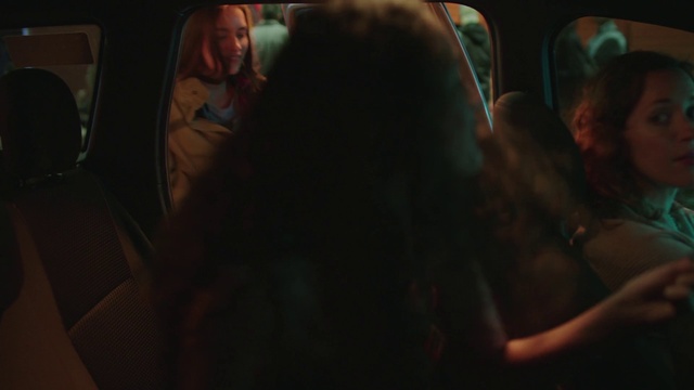 Video Reference: Flash photography, Gesture, Automotive lighting, Vehicle door, Event, Fun, Midnight, Passenger, Darkness, Luxury vehicle