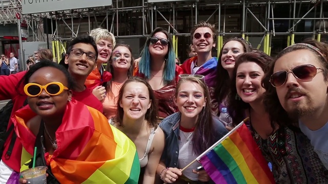 Video Reference: Smile, Face, Glasses, Shirt, Facial expression, Vision care, Goggles, Sunglasses, Fun, Eyewear