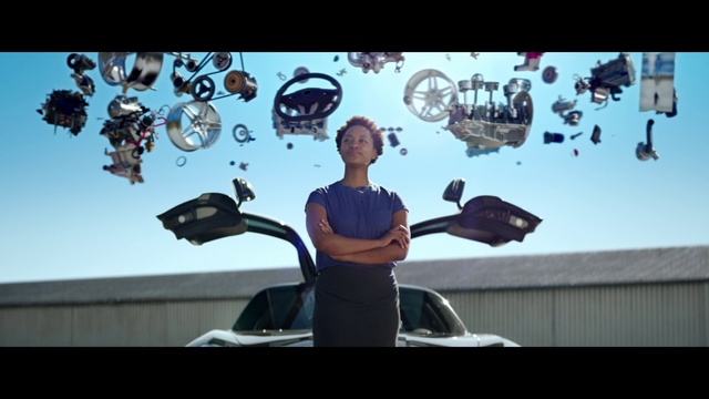 Video Reference: Automotive design, Sky, Microphone, Automotive exterior, Motor vehicle, Event, Auto part, Art, Eyewear, Luxury vehicle