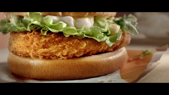 Video Reference: Food, Ingredient, Recipe, Bun, Fast food, Cuisine, Leaf vegetable, Staple food, Dish, Sandwich
