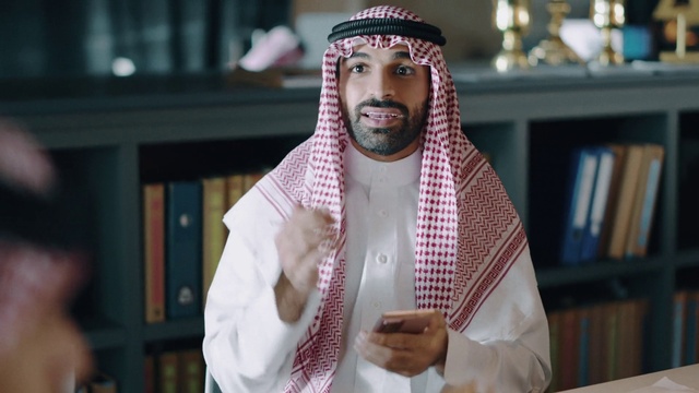 Video Reference: Bookcase, Fashion, Sleeve, Beard, Shelf, Facial hair, Street fashion, Event, Moustache, Fun