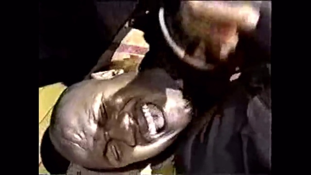 Video Reference: Smile, Jaw, Gesture, Eyelash, Event, Art, Facial hair, Darkness, Font, Happy