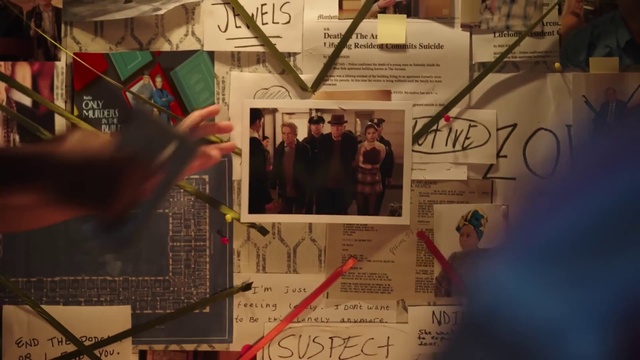 Video Reference: World, Font, Line, Art, Event, Space, Handwriting, Suit, Visual arts, Room