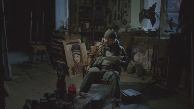 Video Reference: Art, Chair, Darkness, Painting, Room, Action-adventure game, Pc game, Visual arts, Sitting, Fiction