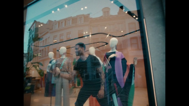 Video Reference: World, Window, Art, Retail, Glass, Display case, Space, Event, Fashion design, Leisure