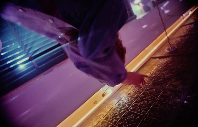 Video Reference: Purple, Automotive lighting, Wood, Violet, Plant, Vehicle door, Flooring, Magenta, Tints and shades, Electric blue