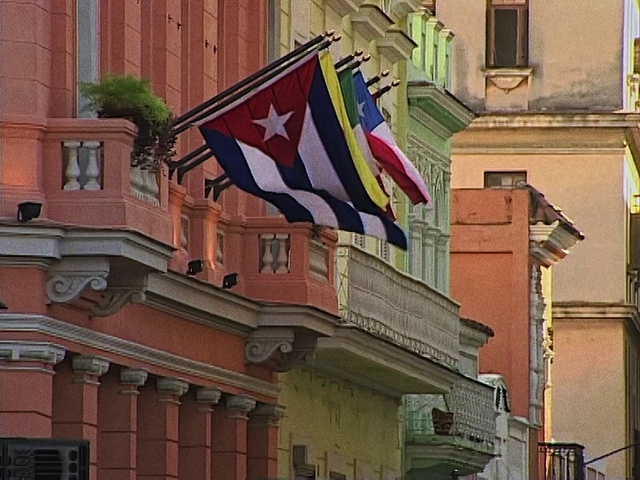 Video Reference: Window, Building, World, Flag, Pink, Brick, Neighbourhood, Brickwork, Facade, City