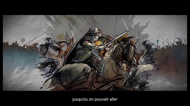 Video Reference: Horse, Cg artwork, Art, Painting, Fictional character, Darkness, Armour, Mythology, Event, Illustration