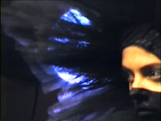 Video Reference: Eyelash, Flash photography, Electric blue, Darkness, Art, Event, Automotive lighting, Midnight, Toy, Fictional character