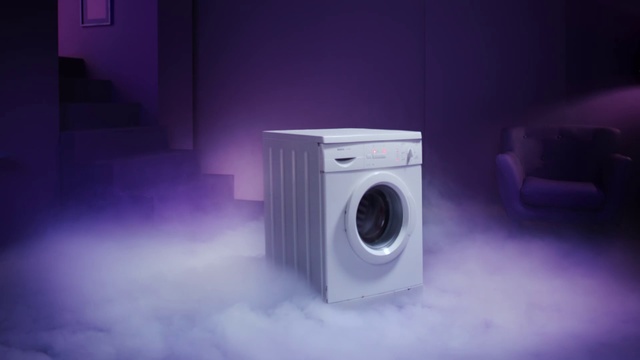 Video Reference: Purple, Output device, Audio equipment, Violet, Wood, Washing machine, Gas, Laundry, Magenta, Electronic device