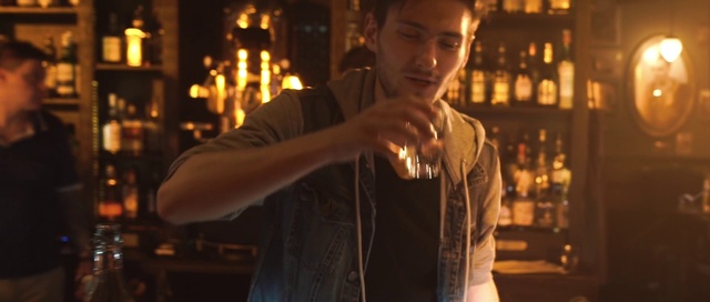 Video Reference: Drinking establishment, Flash photography, Gesture, Sleeve, Barware, Bottle, Darkness, Alcohol, Midnight, Fun