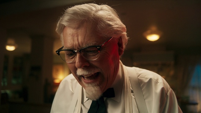 Video Reference: Glasses, Vision care, Eyewear, Dress shirt, Wrinkle, Event, Formal wear, Facial hair, Happy, Fun