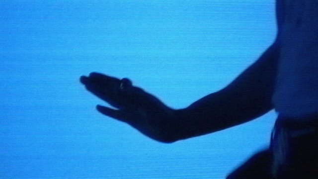 Video Reference: Blue, Water, Gesture, Thumb, Tints and shades, Wrist, Electric blue, Human leg, Magenta, Shadow