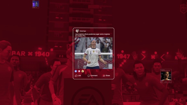 Video Reference: Font, Entertainment, Red, Performing arts, Display device, Event, Magenta, T-shirt, Stage, Games