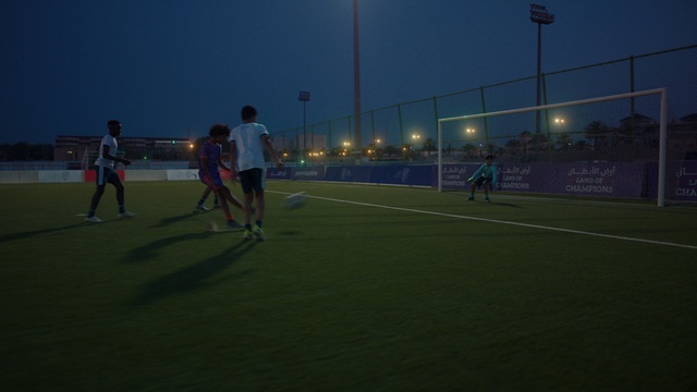 Video Reference: Sky, Active shorts, Sports equipment, Player, Football, Ball game, Soccer, Ball, Shorts, Sports