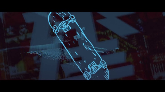 Video Reference: Guitar accessory, Organism, Font, Guitar, Magenta, Electric blue, Art, Space, Display device, Performing arts