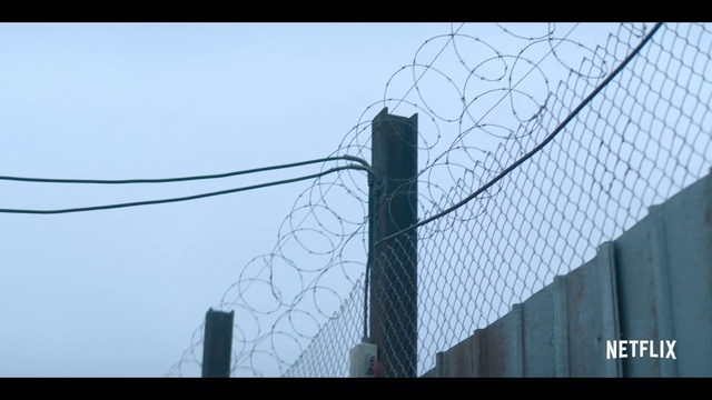 Video Reference: Sky, Mesh, Fence, Electricity, Wire fencing, Building, Overhead power line, Chain-link fencing, Composite material, Wire