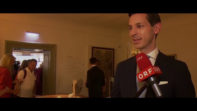 Video Reference: Dress shirt, Blazer, Suit, Formal wear, Event, Official, Flash photography, Fun, White-collar worker, Tie